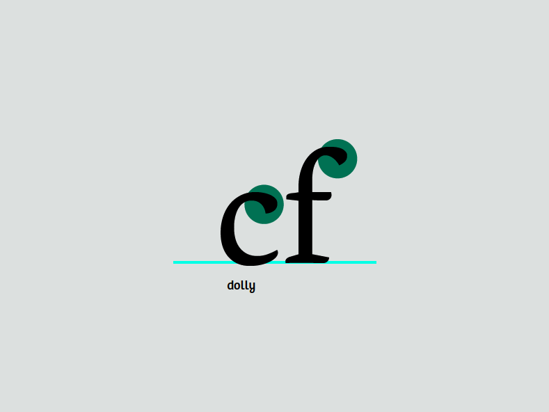 lowercase m serif